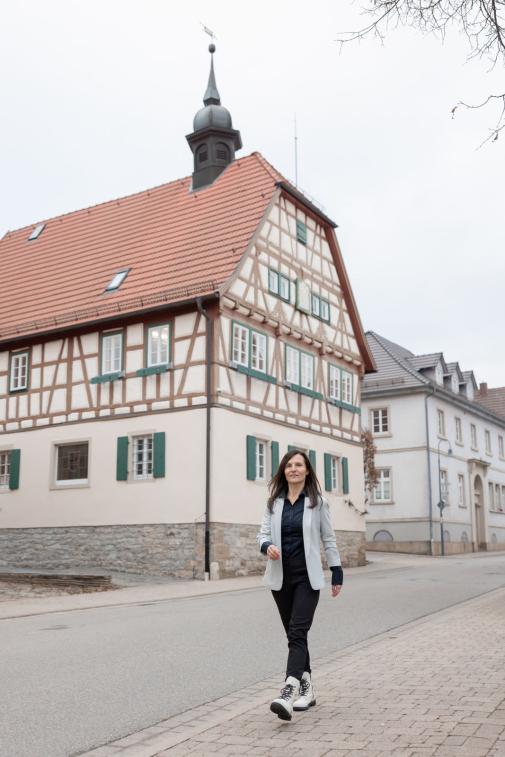 Bürgermeisterkandidatin Hüffenhardt, Jeannette Lenz